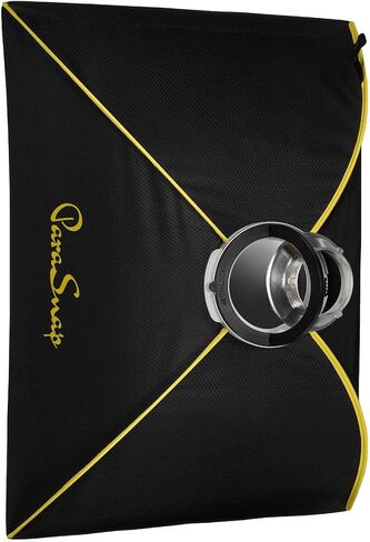 Glow ParaSnap 24x34quot; Rectangle SterlingFibre Bowens Mount Softbox w/External amp; Internal Diffusers, 144mm Bowens Speedring, Soft box Swap Speedring Adapter Perfect for Studio Softbox in Kuwait