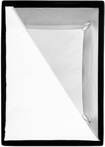 Glow ParaSnap 24x34quot; Rectangle SterlingFibre Bowens Mount Softbox w/External amp; Internal Diffusers, 144mm Bowens Speedring, Soft box Swap Speedring Adapter Perfect for Studio Softbox in Kuwait