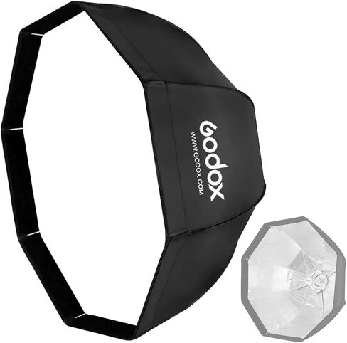 Godox SB-UE 32"/80cm Octagon Softbox Kit, Octa Foldable Umbrella Softbox, Portable Octabox with Bowens Mount Speedring and Carrying Bag for Studio Flash Monolight, Portrait and Product Photography in Saudi Arabia