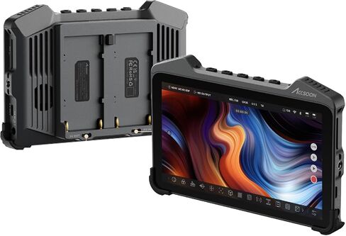 Accsoon CineView M7 Pro 7" Camera Field Monitor Receiver 1920 x 1080 4k60 2.4 +5GHz Dual-Band Transmission for CineView Master 4K/HE/SE/2 SDI/Quad in Kuwait