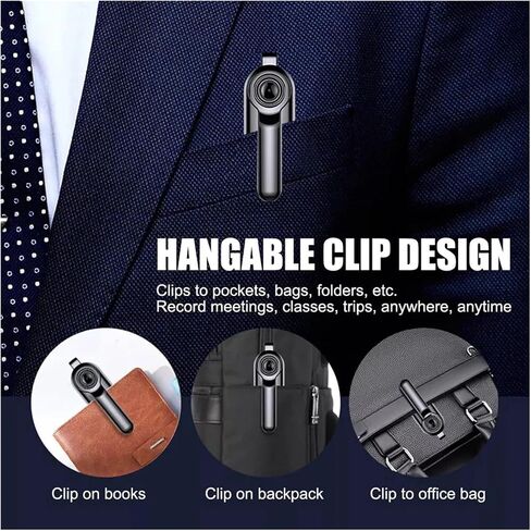 Full HD Mini Wearable Necklace Camera Portable Video & Audio Voice Recording Small Body Recorder in Kuwait