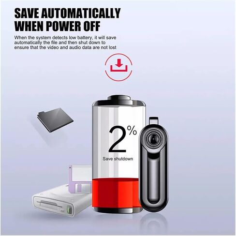 Full HD Mini Wearable Necklace Camera Portable Video & Audio Voice Recording Small Body Recorder in Kuwait