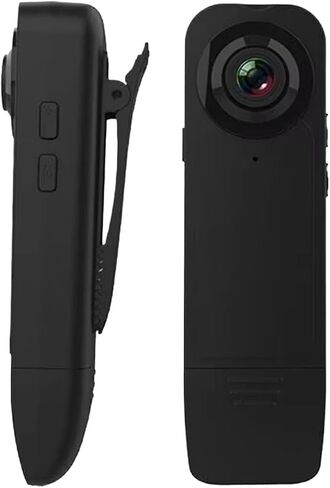 1080P Clip-On Lightweight Body Camera with Motion Detection, Night Vision and 6 Hours Long Battery Life in Kuwait