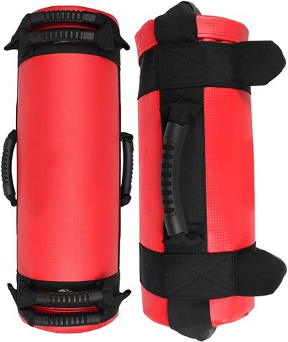 Alipis Heavy Duty 5kg Workout Sandbag with Multiple Gripping Options and Leather Material for Cross-Training and Home Gym Use, Includes Storage Pouch for Fitness Sandbags in Kuwait