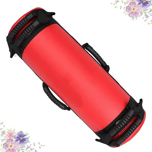 Alipis Heavy Duty 5kg Workout Sandbag with Multiple Gripping Options and Leather Material for Cross-Training and Home Gym Use, Includes Storage Pouch for Fitness Sandbags in Kuwait