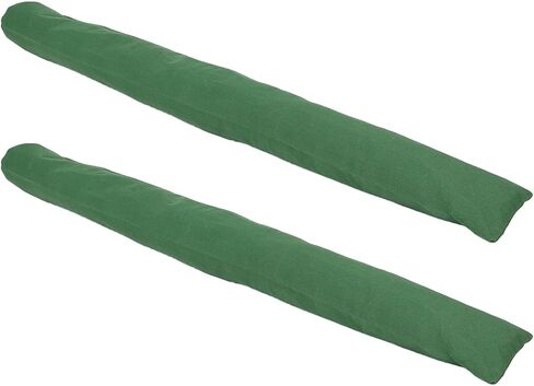 2pcs Long Canvas Flood Sandbags for Door and Elevator with Waterproof Protection and Tear Resistance, Reusable Flat Sandbags for Flood Control and Driveway Water Barrier in Kuwait