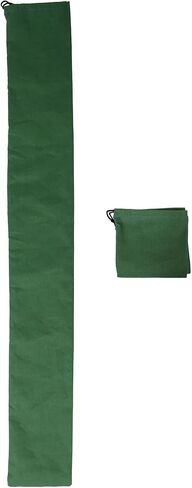 GALPADA 2pcs Reusable Canvas Flood Sand Bags with Elastic Band for Flood Control and Sturdy Tear-Resistant Long Sand Tubes, 5ft Barrier for Garden Fences, Elevator Emergencies, and Home in Kuwait