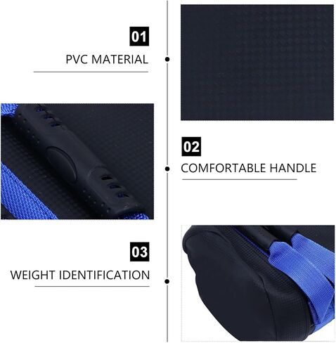 MERRYHAPY Kg PVC Sandbag Training Bag with Handles for Weight Training and Powerlifting, Sturdy Workout Exercise Bag Designed to Increase Strength and Endurance During Fat Burning Sessions in Kuwait