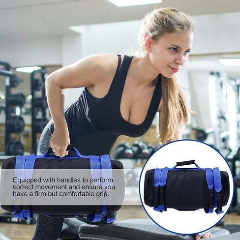 MERRYHAPY Kg PVC Sandbag Training Bag with Handles for Weight Training and Powerlifting, Sturdy Workout Exercise Bag Designed to Increase Strength and Endurance During Fat Burning Sessions in Kuwait