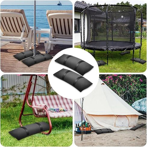 1/4Pcs Umbrella Base Weight Bags Heavy Duty Sandbags for Cantilevers Offset Umbrella Waterproof Oxford Outdoor Furniture in Kuwait