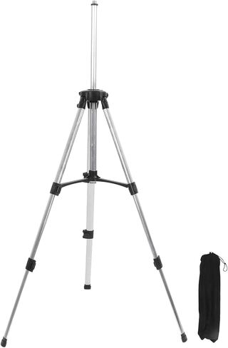 Aluminum Alloy Tripod Stand for Self Leveling Measuring Instruments, 1.5 Meter Adjustable Height with 3 Way Articulating Head, Quick Release Plate, and Integrated Bubble Level in Kuwait