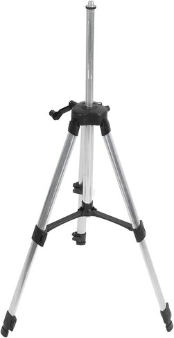 Aluminum Alloy Tripod Stand for Self Leveling Measuring Instruments, 1.5 Meter Adjustable Height with 3 Way Articulating Head, Quick Release Plate, and Integrated Bubble Level in Kuwait