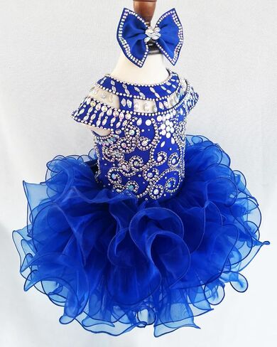 Jenniferwu Infant Toddler Baby Newborn Little Girl's Pageant Party Birthday Dress G225 in Kuwait