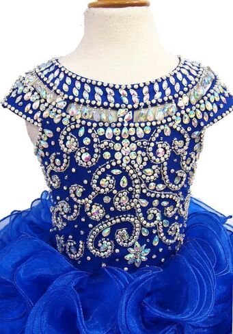 Jenniferwu Infant Toddler Baby Newborn Little Girl's Pageant Party Birthday Dress G225 in Kuwait