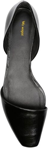 Women's Comfy Square Closed Toe D'Orsay Flats Slip On Two Pieces Ballet Flat Shoes Dancing Prom Dress Size 4-16 US in Kuwait