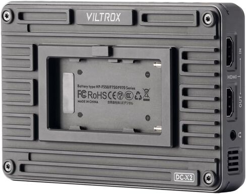 VILTROX DC-X2 6 Inch 2000Nits Camera Video Field Monitor | Full HD 1920x1080 Touch Screen Director AC Monitor with 4K HDMI Loop in/Out 3D Lut RGB Parade Focus Peaking Full Waveform in Kuwait