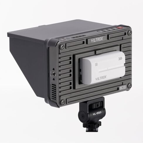 VILTROX DC-X2 6 Inch 2000Nits Camera Video Field Monitor | Full HD 1920x1080 Touch Screen Director AC Monitor with 4K HDMI Loop in/Out 3D Lut RGB Parade Focus Peaking Full Waveform in Kuwait