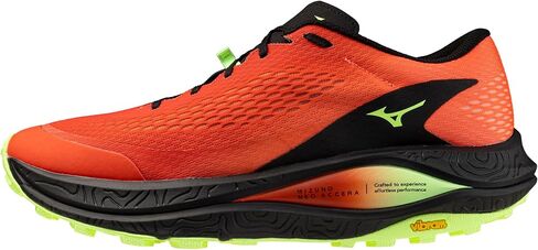 Mizuno Unisex Neo Accera Running Shoes, Orange.Com-Black, US Unisex 5.5 in Kuwait