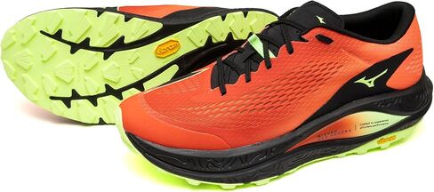 Mizuno Unisex Neo Accera Running Shoes, Orange.Com-Black, US Unisex 5.5 in Kuwait