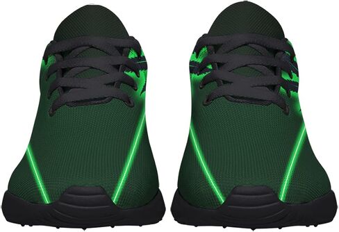 Sonzj-II Marijuana Leaf Shoes Mens Womens Pot Leaf 420 Weed Running Sneakers Cannabis Leaf Walking Tennis Shoes in Kuwait