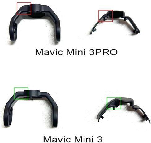 Gimbal Roll Arm for DJI Mini 3/Mini 4 Pro Camera Bracket with Cover Drone Spare Parts (Not for Mini 3 Pro) (Color : Roll Arm Cover) in Kuwait