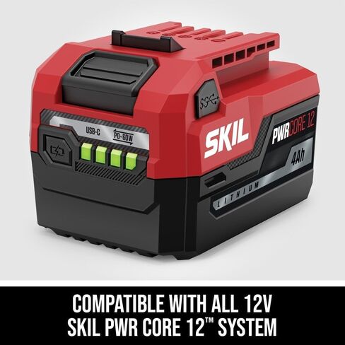 SKIL PWRCORE 12 4.0Ah 12V USB-C Battery-BY5040A-00 in Kuwait