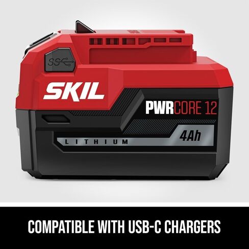 SKIL PWRCORE 12 4.0Ah 12V USB-C Battery-BY5040A-00 in Kuwait