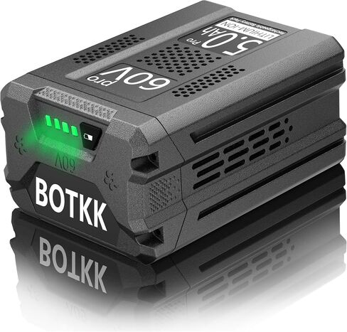 Upgraded! 5000mAh Replacement for Greenworks 60v Battery LB60A02 LB60A03 LB602 LB6025 Compatible with greenworks 60V Cordless Power Tools in Saudi Arabia