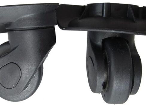 1 Pair A19 Trolley Case Luggage Wheel Repair Suitcase Parts Accessories Wheel Replacement Wheels in Kuwait