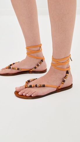 Ancient Greek Sandals Women's Esther Bead Sandals in Kuwait