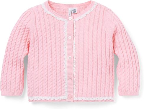 Janie and Jack Baby Girls' Baby Cable Knit Cardigan in Kuwait