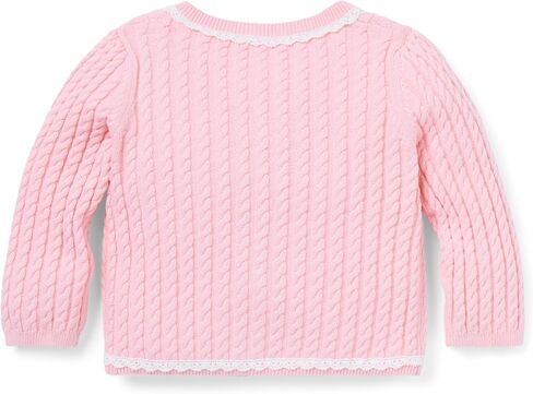 Janie and Jack Baby Girls' Baby Cable Knit Cardigan in Kuwait
