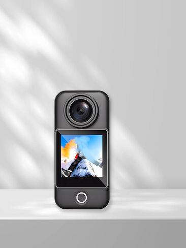 2-in-1 Screen Protector for SJCAM C300 with Lens Film 6-Pack | Anti-scratch Anti-fingerprint High Sensitive (Not Tempered Glass) in Kuwait