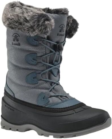 Kamik Momentum 3 Insulated Snow Boots - Extreme Cold Protection & Waterproof Winter Boots for Women - All-Day Comfort & Womens Hiking Shoes - Non Slip Traction for Icy Trails in Kuwait