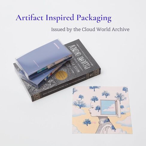 Artistic Microfiber Cleaning Cloth (2-Pack) – Cloud Wonderland Series 01: Suitcase (Cloud) in Kuwait