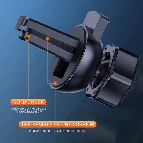 Gravity Car Phone Mount for Nissan Rogue/Sport | Thickened 20% Hook Auto Clamping Vent Holder Road Trip Navigation Alloy Build in Kuwait