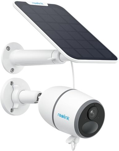 REOLINK 2K LTE Celluar Security Camera - 4G No WiFi, Rechargeable Battery, Wireless Solar Powered, 4MP Night Vision, 2-Way Talk, Smart Person/Vehicle Detection, Go Plus+Solar Panel, Updated Version in Kuwait