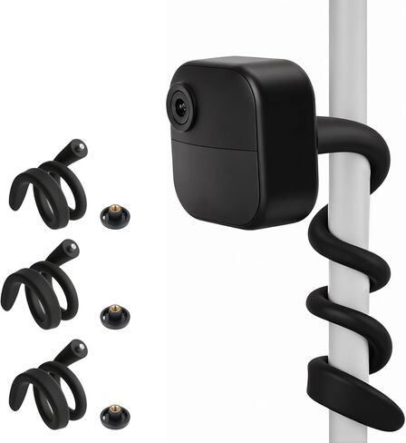 3Pack Flexible Twist Mount Compatible with Blink Outdoor 4 (4th Gen)/Blink Outdoor (3rd Gen)/XT2/XT,Blink Mini2/Mini,Adjustable Blink Camera Mount,Attach Your Blink Camera Anywhere-No Drilling in Kuwait