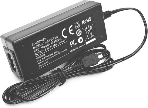 AC Power Adapter Charger for Sony DCR-DVD103, DCR-DVD105, DCR-DVD106, DCR-DVD108 Handycam Camcorder in Kuwait