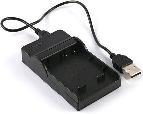 Smart Slim Micro USB Battery Charger for Canon Optura 200MC, Optura Pi, Optura Xi MiniDV Camcorder in Kuwait
