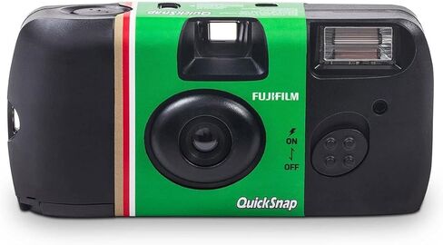 Fujifilm QuickSnap Flash 400 35mm Single-Use Disposable Camera with Flash, 27 Exposures, 5 Boxes in Kuwait