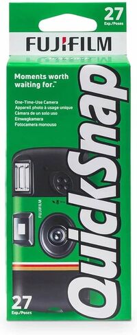 Fujifilm QuickSnap Flash 400 35mm Single-Use Disposable Camera with Flash, 27 Exposures, 5 Boxes in Kuwait