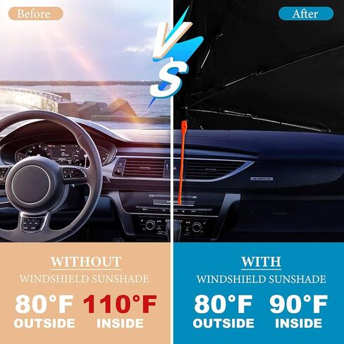 Cats in Car Seat Cover Car Sunshade Umbrella 52.4"x28.3",General Lightweight Portable Heat UV Protection Foldable Sun Visor Protector for Cars Trucks SUV Decor Accessories Gifts in Kuwait