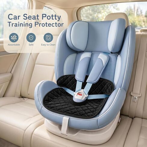 Potty Training Car Seat Protector Cover: Waterproof Soft Piddle Pads for Toddlers, Child, Baby Carseat, Toddler Toilet Training Travel-Friendly Universal Washable Liner Mat for Spills, Nappy Leaks | Waterproof Soft Piddle Pads for Toddlers Child Baby Cars in Kuwait