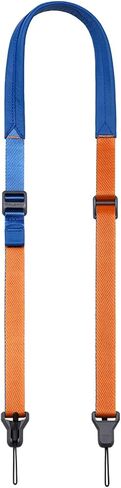 EACHSHOT FALCAM Premium Quick Release Camera Shoulder Strap Lite V2- Genuine Leather 18-Strand Dyneema,60kg Load, Tangle-Free Design with Wear Warning for Camera for Photographers (Blue) in Kuwait
