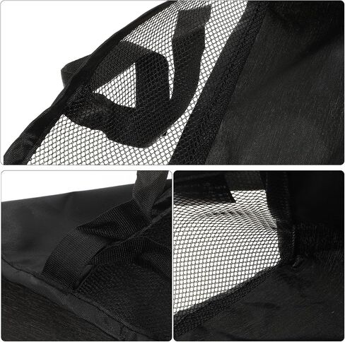 Kisangel Baby Stroller Storage Mesh Bag Stroller Bottom Basket Universal Storage Attachment Bottom Basket for Organizer for Bottles Diapers Shopping 13.77 X 13.77 X 5.11 in in Kuwait