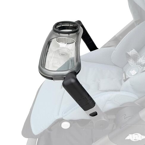 Stroller Snack Tray Compatible with Cybex Balios,Gazelle, Talos Series Prams - BPA-Free Tritan Baby Travel Tray, 360° Swivel for Easy Access, Folds with Stroller, Easy Clean | On-the-go dining table for little foodies in Kuwait