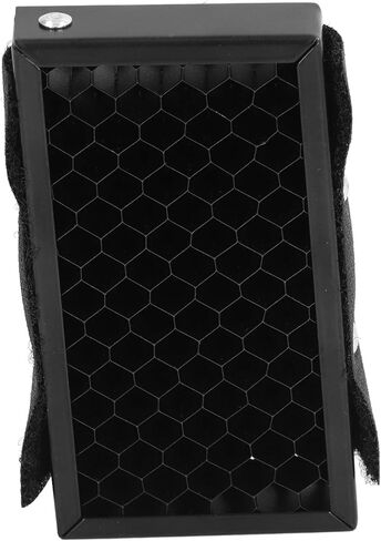 50 Degree Grid Camera Flash Cover Light Diffuser with Rubber Mount, Portable Speedlight Soft Cover for Studio Photography Moonlight Equipment, ABS Cotton Aluminum Alloy in Kuwait