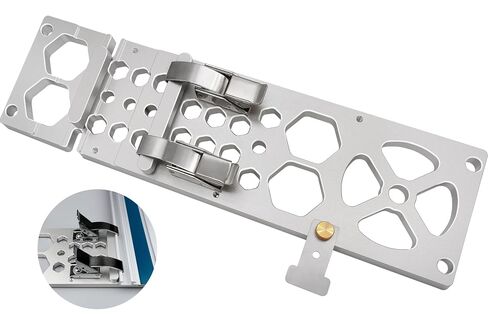 13.4inch Track Saw Guide Rail Square,90° Right Angle Track Saw Square - Compatible with Festool & Makita Guide Rail - Easy-Install Circular Saw Accessories for Precise Cuts(Upgraded) in Kuwait