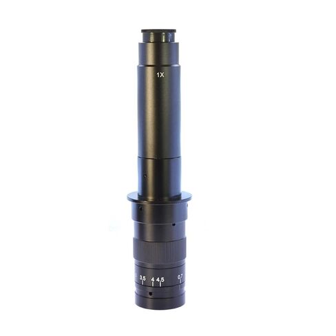 Lab Microscope Replacement Parts 300x Zoom C-Mount Glass Lens Adapter 4.5X for Industry Stereo Microscope Camera in Kuwait